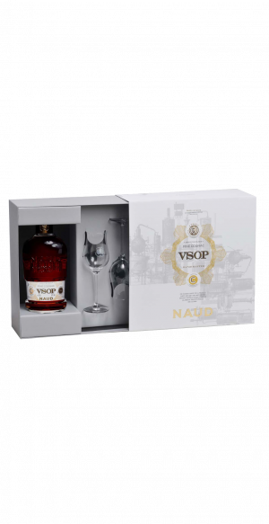 Coffret Cognac Nau VSOP & 2 Verres