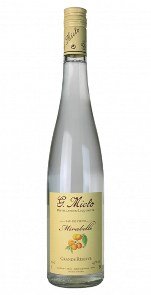 Eau-de-vie de Mirabelle Miclo