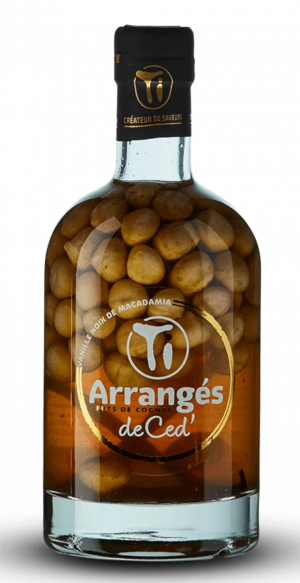 Rhum Arrangé Ti Ced – Vanille Macadamia Fût de Cognac