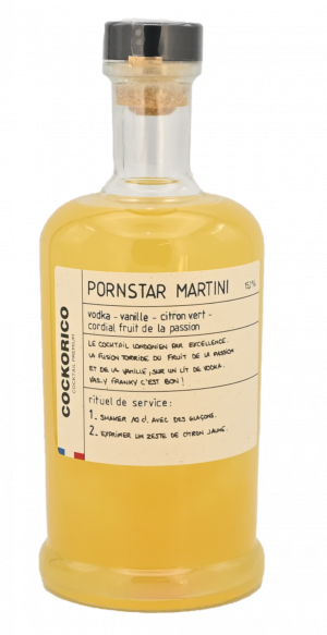 COCKORICO cocktail PORN STAR MARTINI