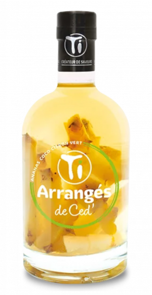 Rhum Arrangé Ti Ced – Ananas Coco Citron Vert